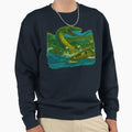 Legend of the Boíuna snake folklore Brazilian culture - Adult & Kids T-Shirts, Sweatshirts & Hoodies apparel design preview 1