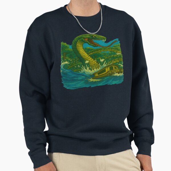 Legend of the Boíuna snake folklore Brazilian culture - Adult & Kids T-Shirts, Sweatshirts & Hoodies apparel design preview 1