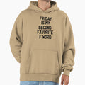Friday is my second favorite F-Word - Adult & Kids T-Shirts, Sweatshirts & Hoodies apparel design preview 1