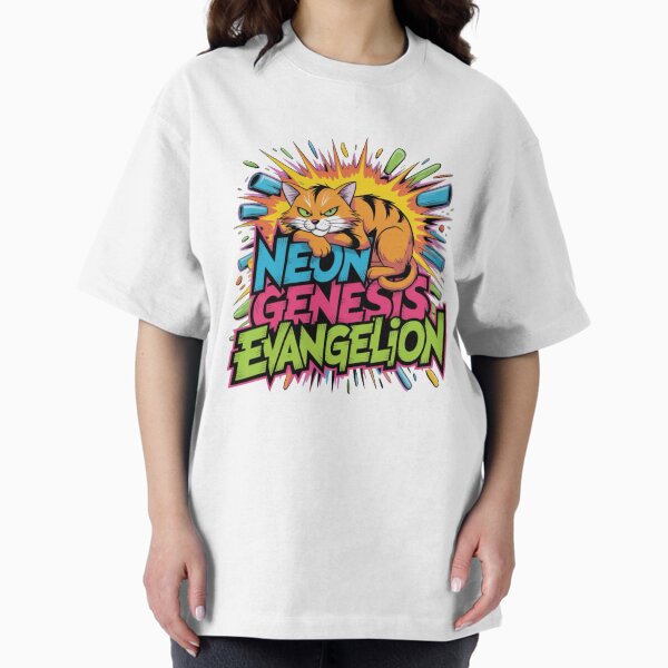 Neon Genesis Explosion Graffiti Punk Comic Anime - Adult & Kids T-Shirts, Sweatshirts & Hoodies apparel design preview 1