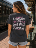 Southern Attitude Hot Mess Express - Adult & Kids T-Shirts, Sweatshirts & Hoodies apparel design preview 1