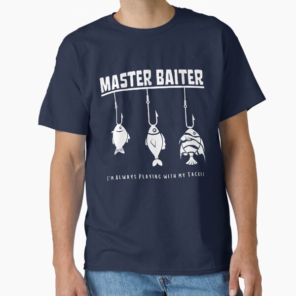 Master Baiter Funny Fishing meme style Mug and Print - Adult & Kids T-Shirts, Sweatshirts & Hoodies apparel design preview 1