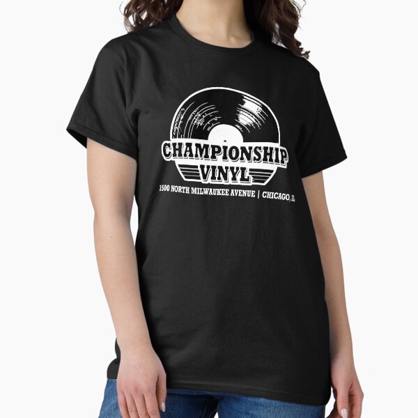 High Fidelity Championship Vinyl - Adult & Kids T-Shirts, Sweatshirts & Hoodies apparel design preview 1