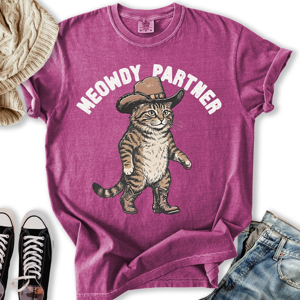 Meowdy Partner - Adult & Kids T-Shirts, Sweatshirts & Hoodies apparel design preview 1