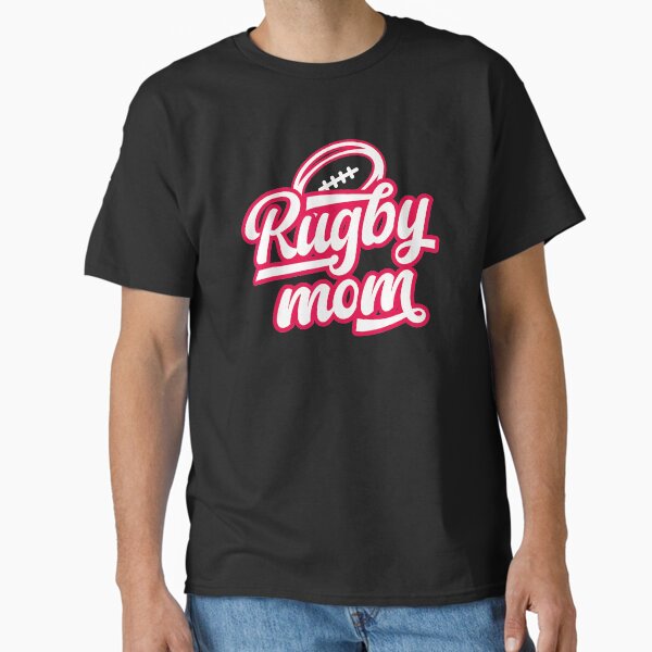 Rugby Mom Proud Mama Sports - Adult & Kids T-Shirts, Sweatshirts & Hoodies apparel design preview 1