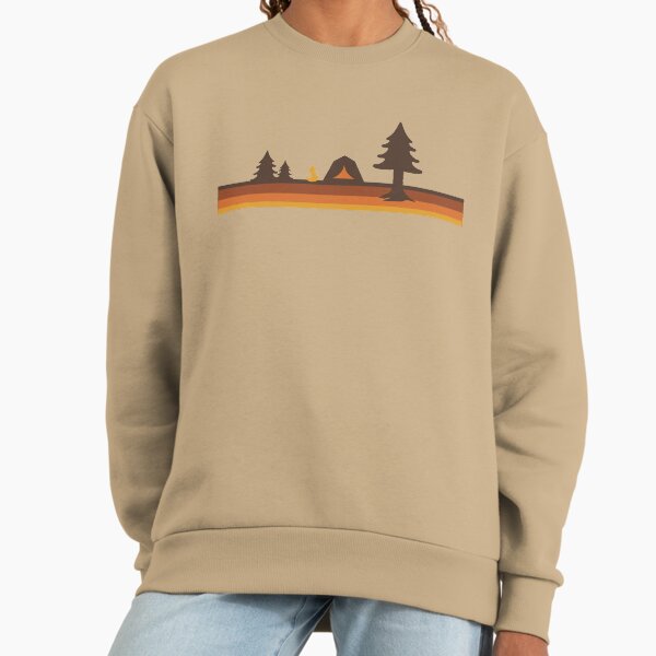 Happy Camper (Retro, 70s, Camping) - Adult & Kids T-Shirts, Sweatshirts & Hoodies apparel design preview 1