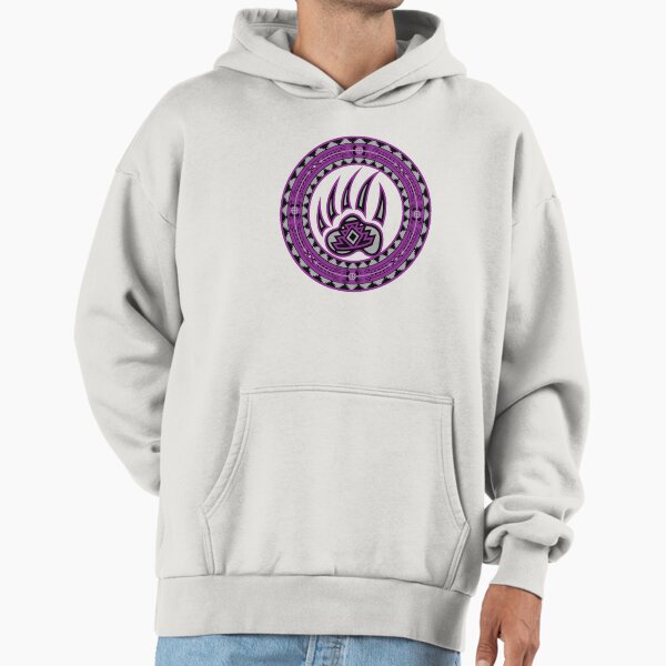 Bear Spirit Purple - Adult & Kids T-Shirts, Sweatshirts & Hoodies apparel design preview 1