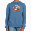 Cute owl whit autumn leaves and cozy scarf - Adult & Kids T-Shirts, Sweatshirts & Hoodies apparel design preview 1