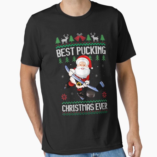 Funny Best Pucking Santa Claus Ugly Christmas Ice - Adult & Kids T-Shirts, Sweatshirts & Hoodies apparel design preview 1