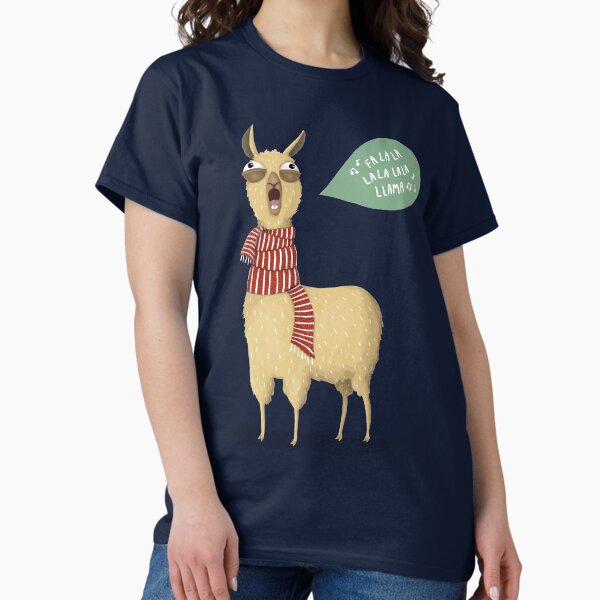 Christmas holiday Llama - Adult & Kids T-Shirts, Sweatshirts & Hoodies apparel design preview 1
