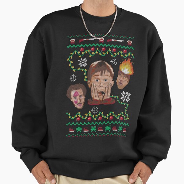 Vintage Home Alone Christmas Sweater - Adult & Kids T-Shirts, Sweatshirts & Hoodies apparel design preview 1