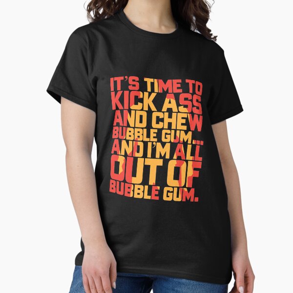 Kick Ass Chew Bubble Gum - Adult & Kids T-Shirts, Sweatshirts & Hoodies apparel design preview 1