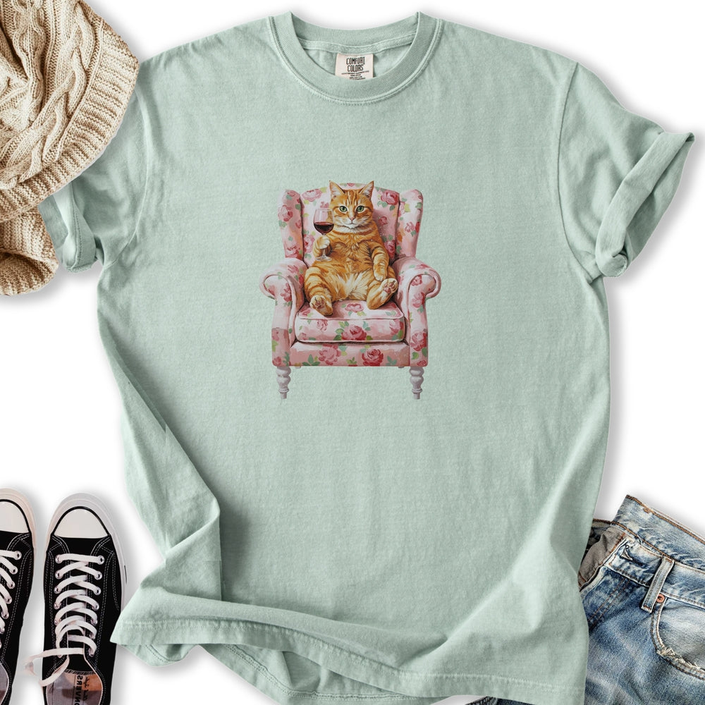 Orange Tabby Chair - Adult & Kids T-Shirts, Sweatshirts & Hoodies apparel design preview 1