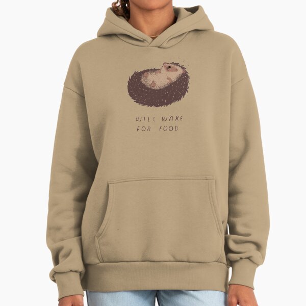 Will wake for food. - Adult & Kids T-Shirts, Sweatshirts & Hoodies apparel design preview 1