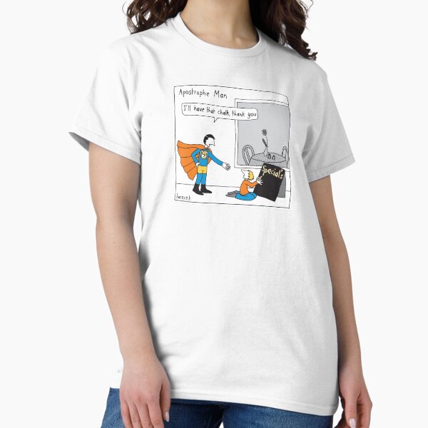 Apostrophe Man - Adult & Kids T-Shirts, Sweatshirts & Hoodies apparel design preview 1