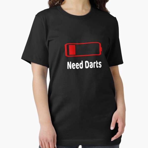 Low Battery Need Darts Activities Hobbies Gift - Adult & Kids T-Shirts, Sweatshirts & Hoodies apparel design preview 1