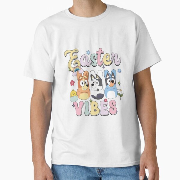 Heeler Family Easter Vibes - Adult & Kids T-Shirts, Sweatshirts & Hoodies apparel design preview 1