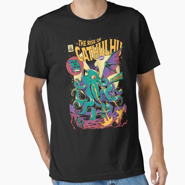 Rise of Cathulhu - Adult & Kids T-Shirts, Sweatshirts & Hoodies apparel design preview 1