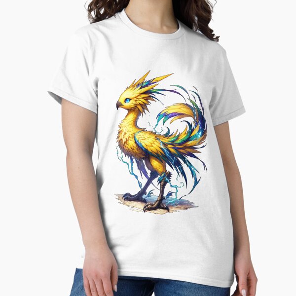 Electric Chocobo - Adult & Kids T-Shirts, Sweatshirts & Hoodies apparel design preview 1