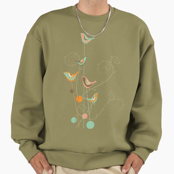 Colorful Summer Orange, Chocolate and Mint Whimsical - Adult & Kids T-Shirts, Sweatshirts & Hoodies apparel design preview 1
