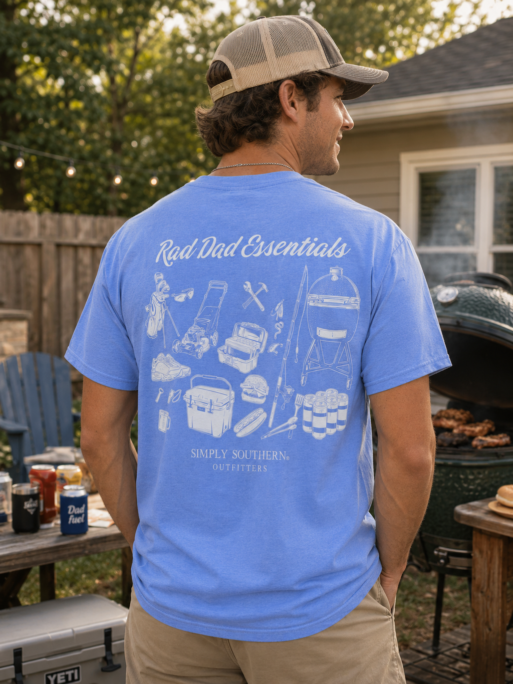 Simply Southern Rad Dad Essentials - Adult & Kids T-Shirts, Sweatshirts & Hoodies apparel design preview 1