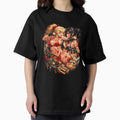 Anime Fighting Girls Mafia Aesthetic Bloody Battle - Adult & Kids T-Shirts, Sweatshirts & Hoodies apparel design preview 1