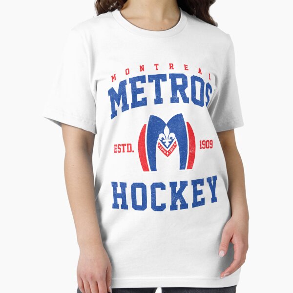 Montreal Metros Hockey (Variant) - Adult & Kids T-Shirts, Sweatshirts & Hoodies apparel design preview 1