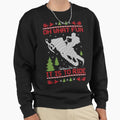 Snowmobile Christmas Fun Ride - Adult & Kids T-Shirts, Sweatshirts & Hoodies apparel design preview 1