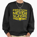 Freedom Never Sleeps (Battle Worn) - Adult & Kids T-Shirts, Sweatshirts & Hoodies apparel design preview 1