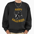 Black Cat Halloween Holiday - Adult & Kids T-Shirts, Sweatshirts & Hoodies apparel design preview 1