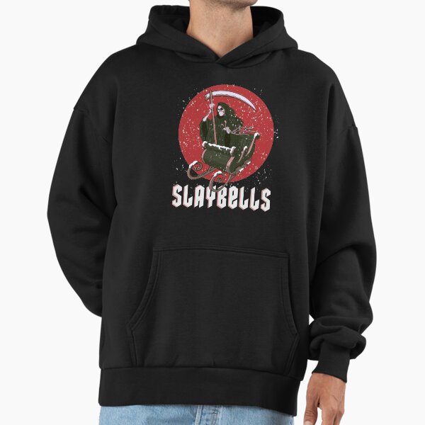 Slaybells Grim Reaper Christmas Holiday Graphic - Adult & Kids T-Shirts, Sweatshirts & Hoodies apparel design preview 1