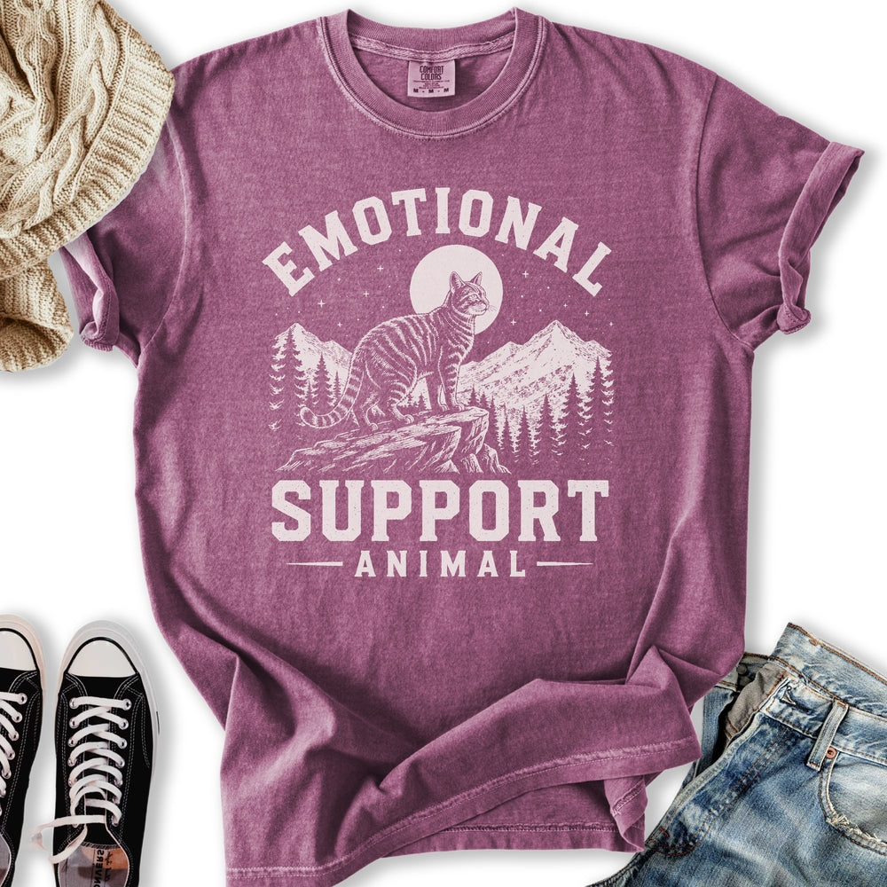 Emotional Support Cat - Adult & Kids T-Shirts, Sweatshirts & Hoodies apparel design preview 1