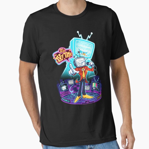 Mr. Tenna It's TV Time - Adult & Kids T-Shirts, Sweatshirts & Hoodies apparel design preview 1
