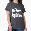 The Dogfather Dachshund Doxie Weiner Dog funny gift - Adult & Kids T-Shirts, Sweatshirts & Hoodies apparel design preview 1