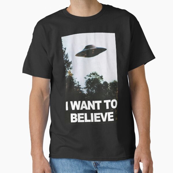 I Want to Believe - Adult & Kids T-Shirts, Sweatshirts & Hoodies apparel design preview 1