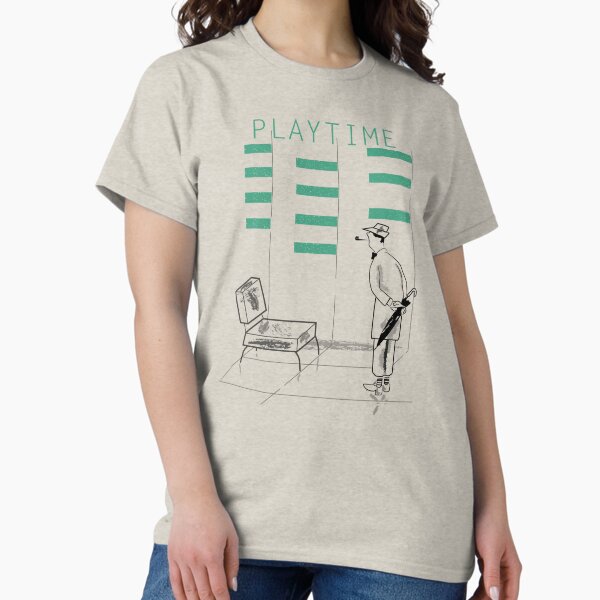 PLAY TIME 1967 JACQUES TATI - Adult & Kids T-Shirts, Sweatshirts & Hoodies apparel design preview 1