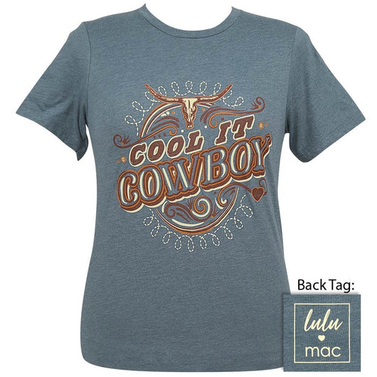 Girlie Girl Lulu Mac Cool It Cowboy Canvas - Adult & Kids T-Shirts, Sweatshirts & Hoodies apparel design preview 1