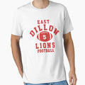 East Dillon Lions Football Jersey - Adult & Kids T-Shirts, Sweatshirts & Hoodies apparel design preview 1
