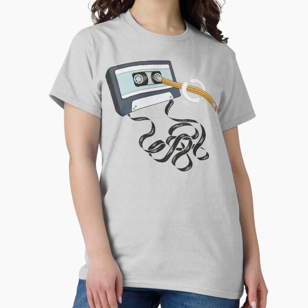 Back in the Day, Retro 80's Cassette Tape - Adult & Kids T-Shirts, Sweatshirts & Hoodies apparel design preview 1