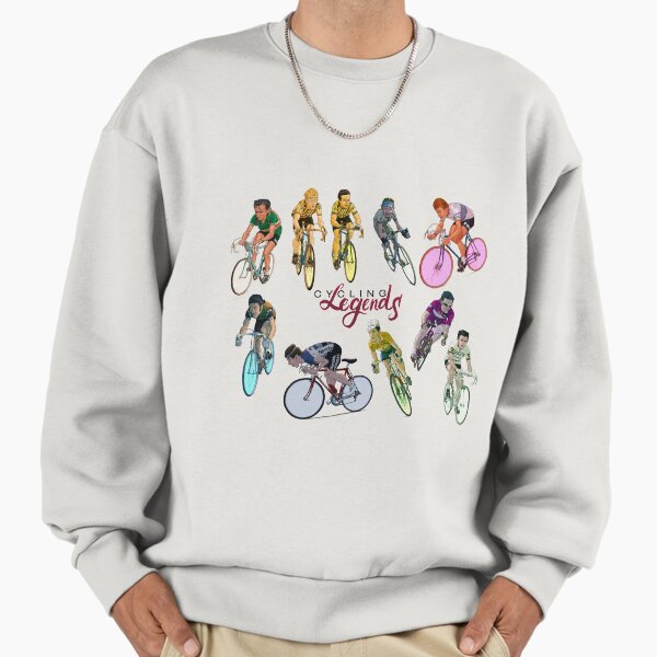 Cycling Legends pattern - Adult & Kids T-Shirts, Sweatshirts & Hoodies apparel design preview 1