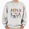 Cycling Legends pattern - Adult & Kids T-Shirts, Sweatshirts & Hoodies apparel design preview 1