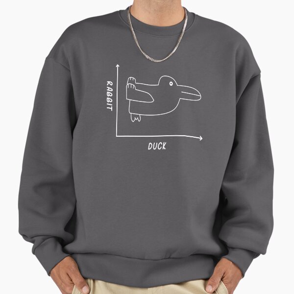Duck/Rabbit Graph - Adult & Kids T-Shirts, Sweatshirts & Hoodies apparel design preview 1
