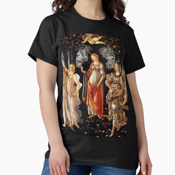 La Primavera (Spring) by Sandro Botticelli - Adult & Kids T-Shirts, Sweatshirts & Hoodies apparel design preview 1