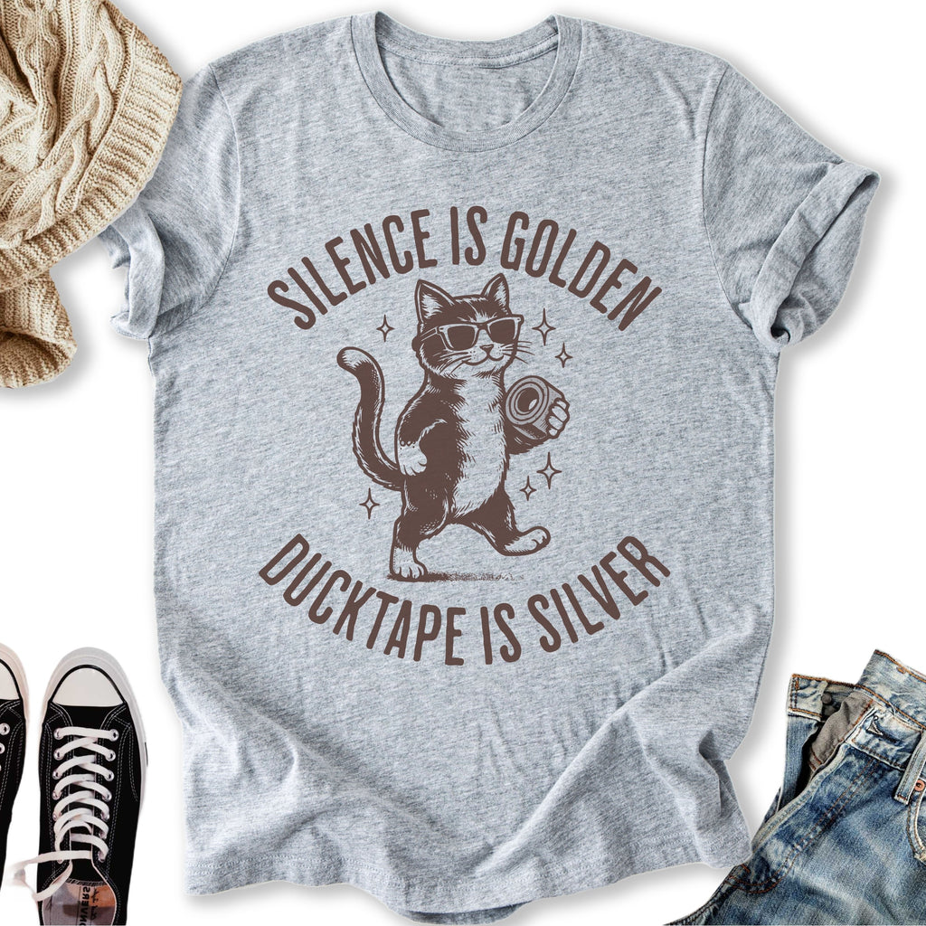 Silence Is Golden - Adult & Kids T-Shirts, Sweatshirts & Hoodies apparel design preview 2
