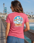 Southern Couture Classic Happy As A Seagull Coral - Adult & Kids T-Shirts, Sweatshirts & Hoodies apparel design preview 1
