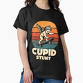 Funny Cupid Stunt Spoonerism Retro Skateboard Angel - Adult & Kids T-Shirts, Sweatshirts & Hoodies apparel design preview 1