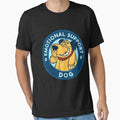 Emotional Support Dog Muttley - Adult & Kids T-Shirts, Sweatshirts & Hoodies apparel design preview 1