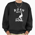 BORN WITH Kangaroo SOUL - Adult & Kids T-Shirts, Sweatshirts & Hoodies apparel design preview 1