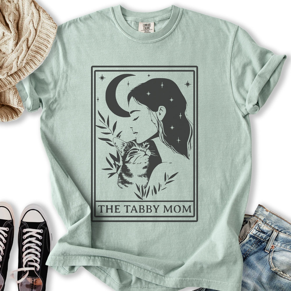 The Tabby Mom Tarot - Adult & Kids T-Shirts, Sweatshirts & Hoodies apparel design preview 2