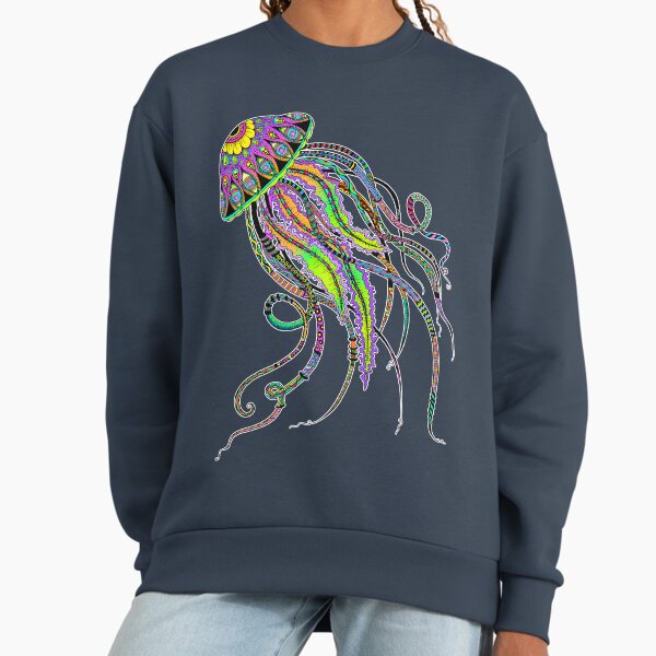 Electric Jellyfish - Adult & Kids T-Shirts, Sweatshirts & Hoodies apparel design preview 1